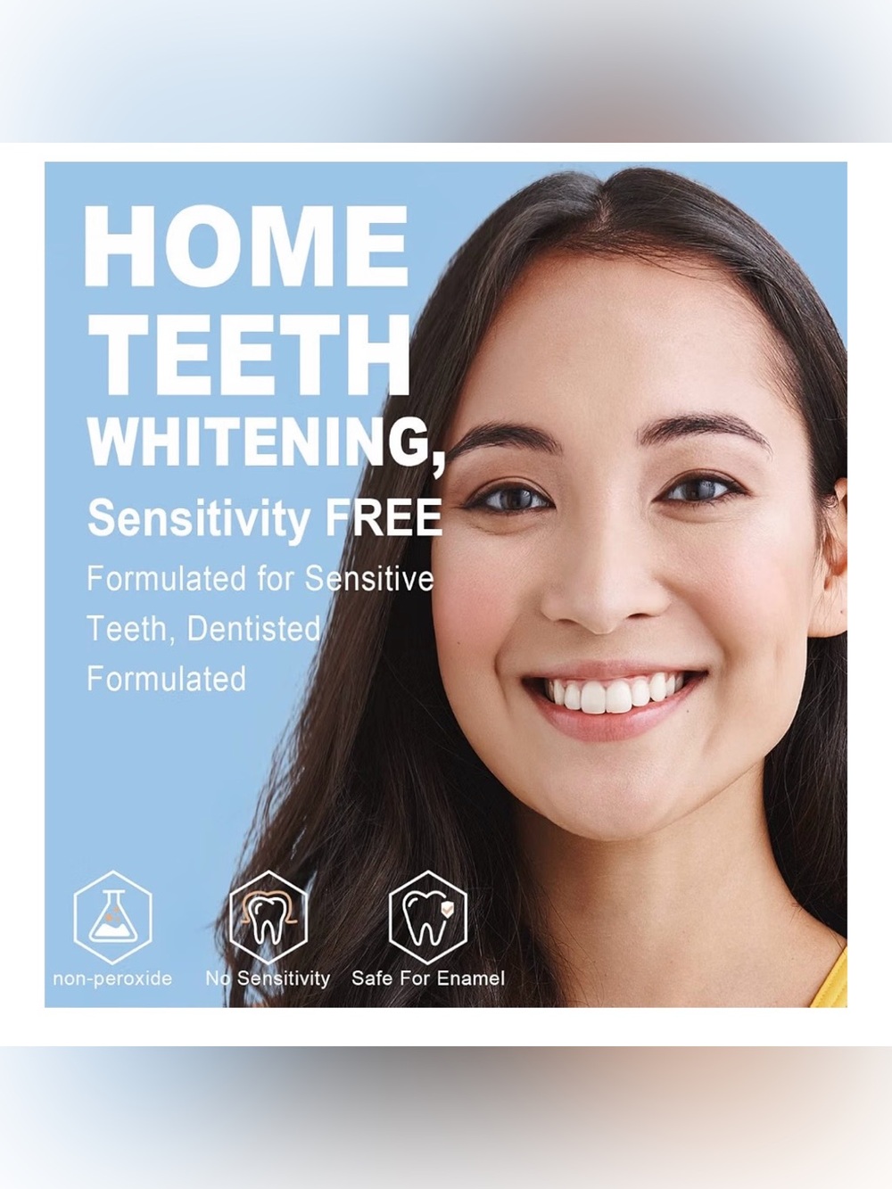 MySmile Teeth Whitening Kit for Sensitive Teeth with LED Light (2pk) - Picture 4 of 8